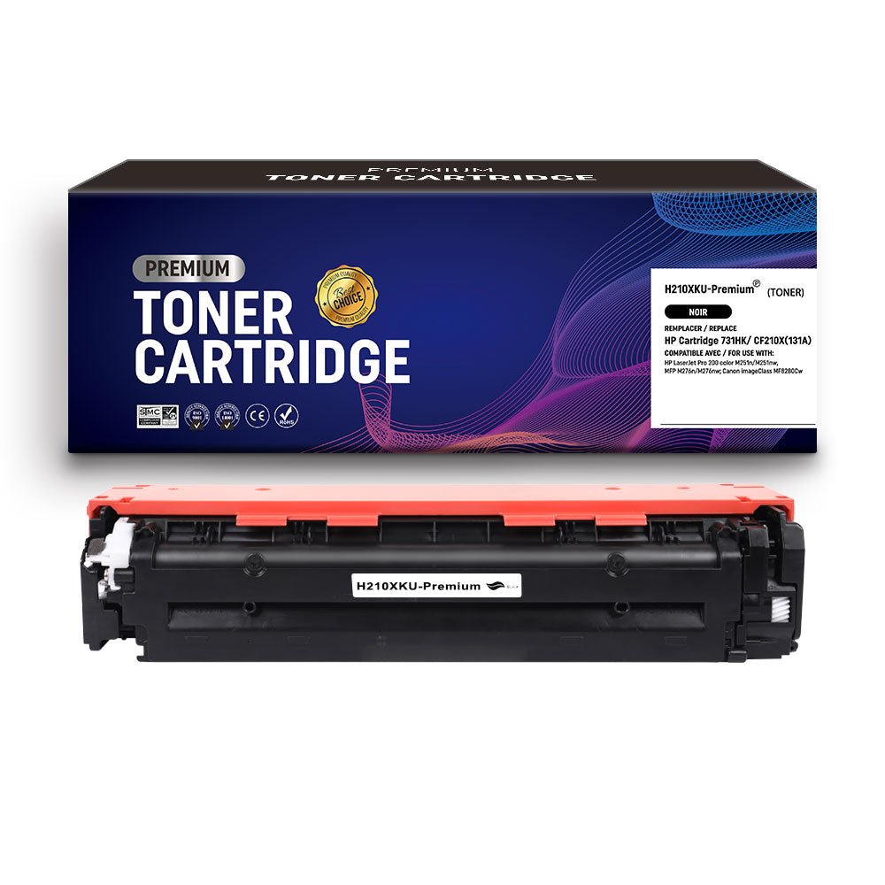 Cartouche de toner Compatible HP Cartridge 731HK/ CF210X131A Noir 2400pages - KERA FRANCE Cartouche de toner Compatible HP Cartridge 731HK/ CF210X131A Noir 2400pages - KERA FRANCE